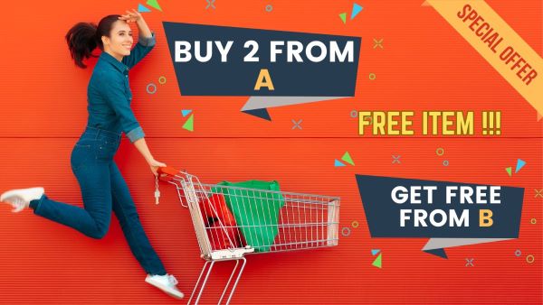 Special offer of free item W&MH Fashion