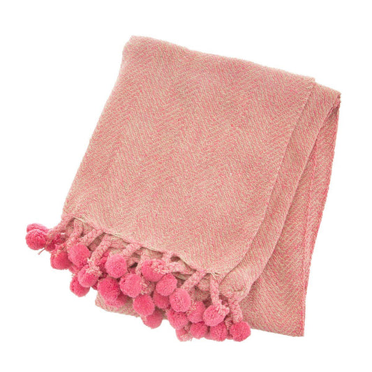 nevada-pink-herringbone-blanket-throw