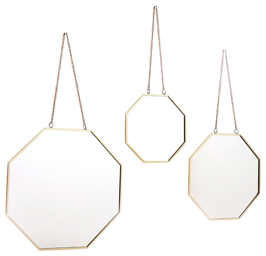 set-of-3-hanging-geometric-mirrors