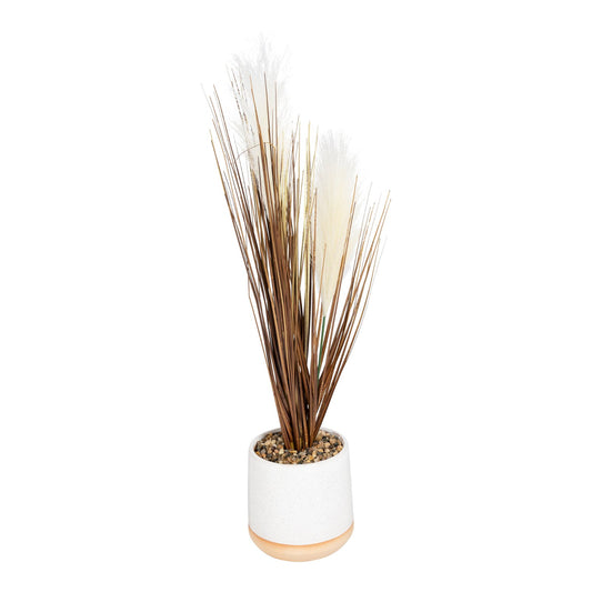 artificial-grasses-in-a-white-pot-with-white-feathers-50cm