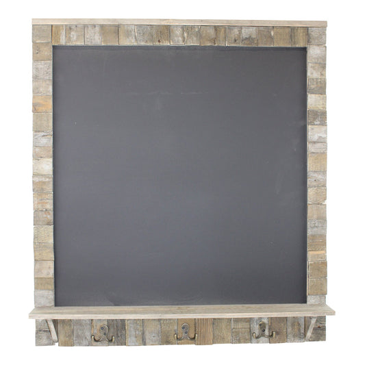 large-blackboard-with-driftwod-effect-surround-shelf-and-3-double-hooks