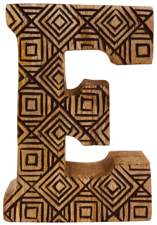 hand-carved-wooden-geometric-letter-e