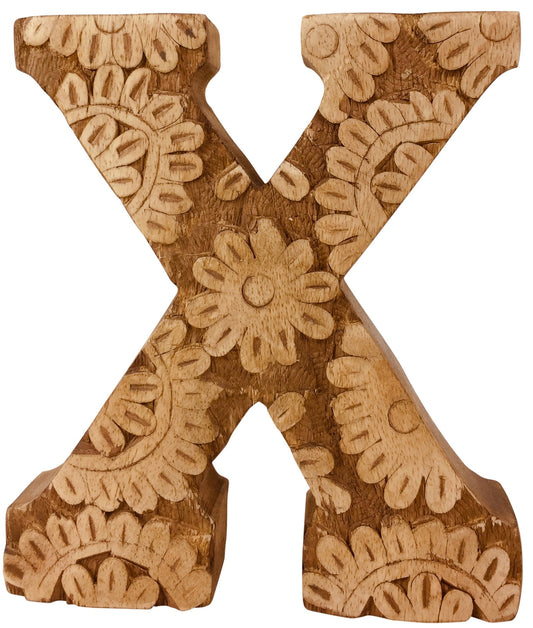 hand-carved-wooden-flower-letter-x