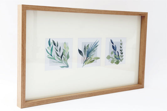 triple-olive-art-wooden-frame