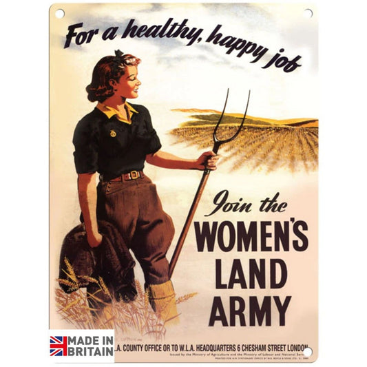 small-metal-sign-45-x-37-5cm-vintage-retro-womens-land-army