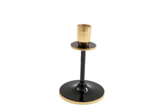 small-black-and-gold-candlestick