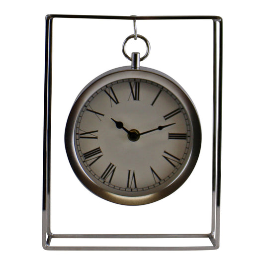 silver-metal-freestanding-hanging-clock-in-frame-25cm