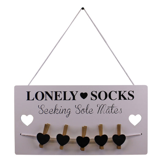 hanging-lonely-sock-plaque-40x21cm