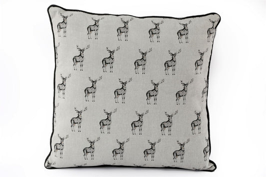 grey-scatter-cushion-with-a-stag-print-design