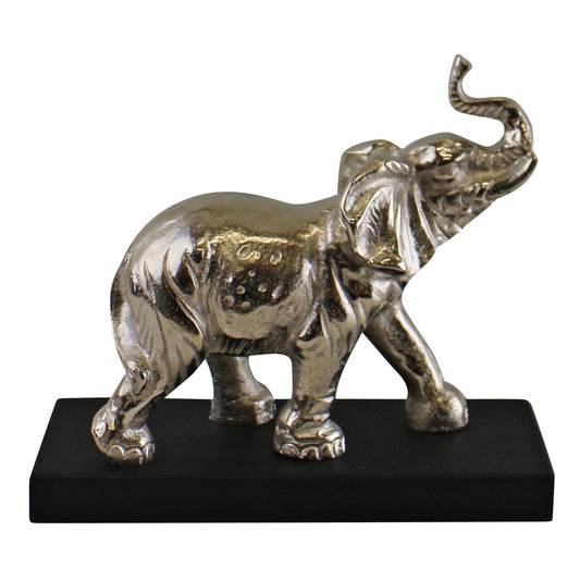 large-ornamental-silver-metal-elephant-on-plinth