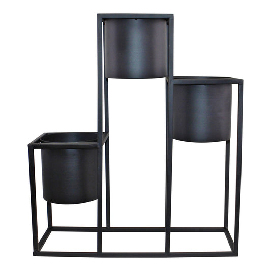triple-black-metal-planter-43x50cm