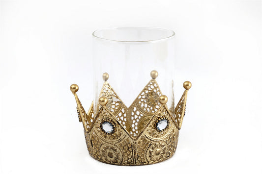 gold-crown-candle-holder