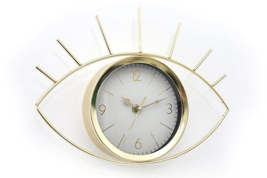 golden-colour-eye-clock-30cm