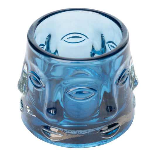 blue-glass-face-design-candle-holder